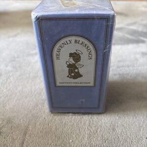 Vtg Avon Heavenly Blessings Nativity Collection 1986 Balthasar Wiseman Christmas